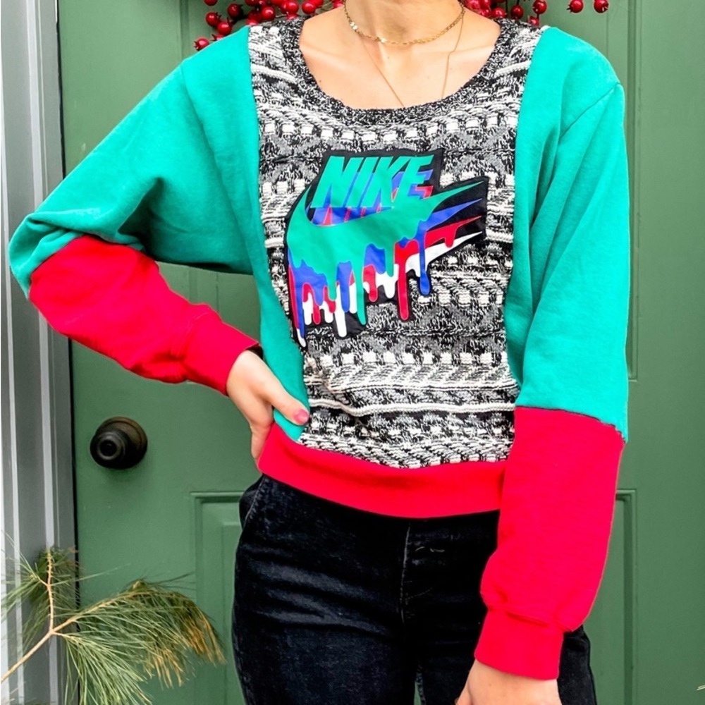Reworked Vintage Nike sweater sweatshirt small